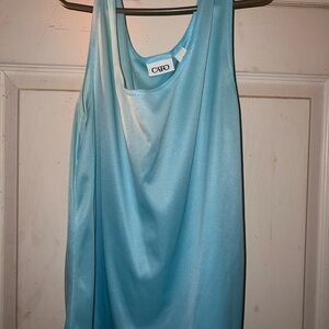 Cato Aqua Sleeveless Blouse
